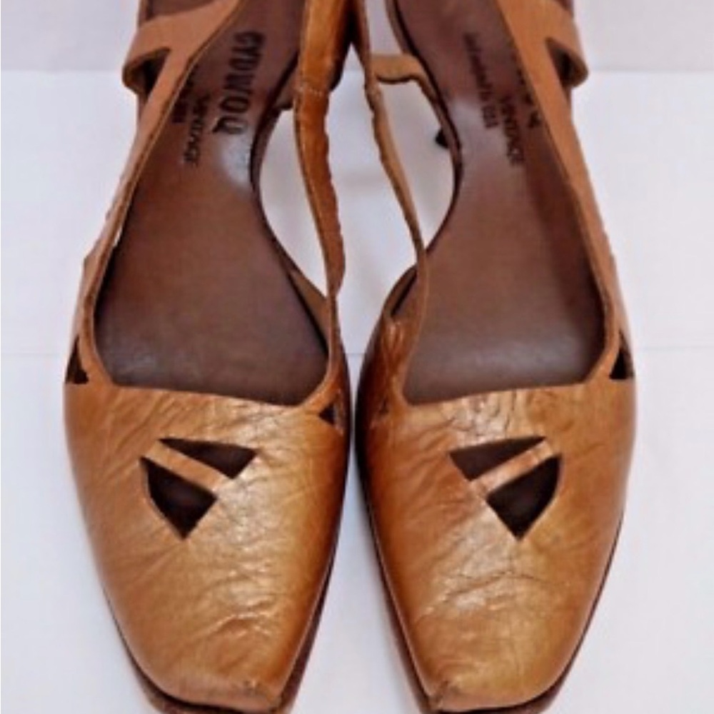CYDWOQ Vintage Slingback Sz 8